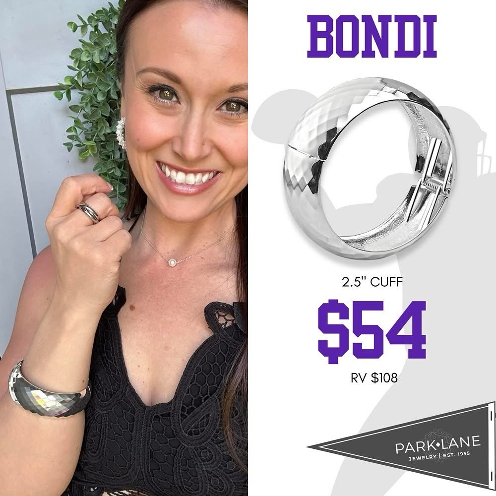 Park Lane Bondi Silver Cuff Bracelet